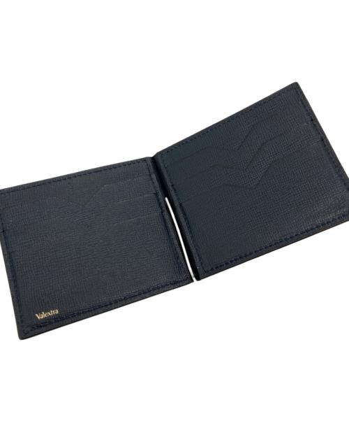 Valextra（ヴァレクストラ）Valextra (ヴァレクストラ) マネークリップ&カードケース ネイビーの古着・服飾アイテム