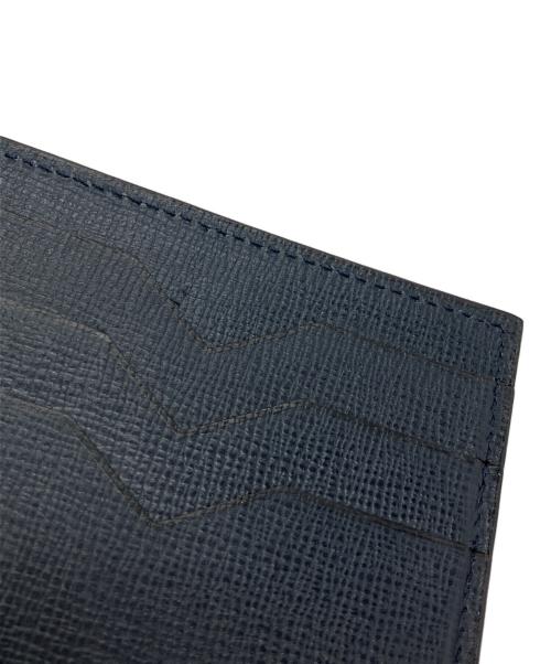 Valextra（ヴァレクストラ）Valextra (ヴァレクストラ) マネークリップ&カードケース ネイビーの古着・服飾アイテム