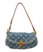 LOUIS VUITTONルイ ヴィトン）の古着「ミニ プリーティ ショルダーバッグ」｜ブルー