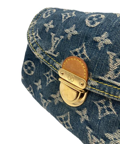 LOUIS VUITTON（ルイ ヴィトン）LOUIS VUITTON (ルイ ヴィトン) ミニ プリーティ ショルダーバッグ ブルー サイズ:ミニの古着・服飾アイテム