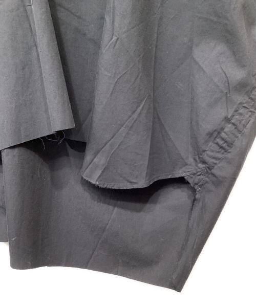 TAKAHIROMIYASHITA TheSoloIst.（タカヒロミヤシタ ザソロイスト）TAKAHIROMIYASHITA TheSoloIst. (タカヒロミヤシタ ザソロイスト) nehru collar poncho shirt ネイビー サイズ:44の古着・服飾アイテム