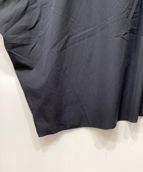 TAKAHIROMIYASHITA TheSoloIst.（タカヒロミヤシタ ザソロイスト）TAKAHIROMIYASHITA TheSoloIst. (タカヒロミヤシタ ザソロイスト) nehru collar poncho shirt ネイビー サイズ:44の古着・服飾アイテム