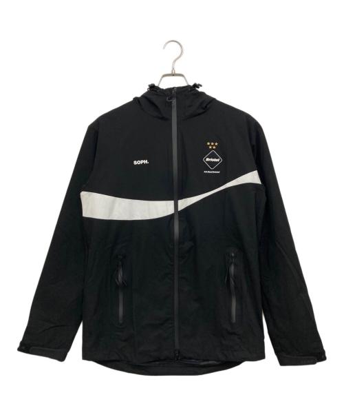 F.C.R.B.（エフシーレアルブリストル）F.C.R.B. (エフシーレアルブリストル) Coca Cola (コカコーラ) COCA-COLA WARM UP JACKET ブラック サイズ:Mの古着・服飾アイテム