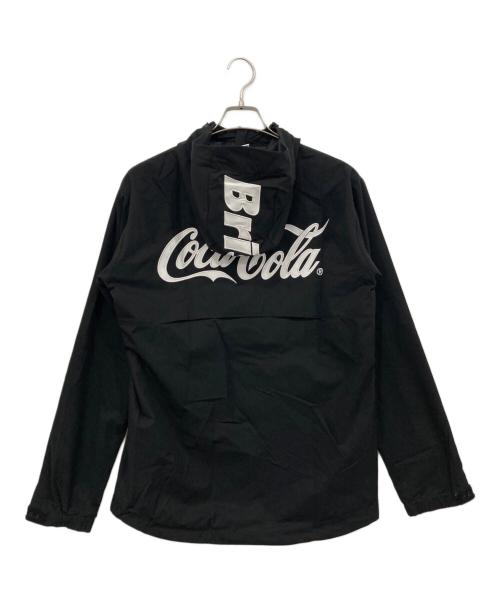 F.C.R.B.（エフシーレアルブリストル）F.C.R.B. (エフシーレアルブリストル) Coca Cola (コカコーラ) COCA-COLA WARM UP JACKET ブラック サイズ:Mの古着・服飾アイテム