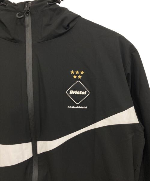 F.C.R.B.（エフシーレアルブリストル）F.C.R.B. (エフシーレアルブリストル) Coca Cola (コカコーラ) COCA-COLA WARM UP JACKET ブラック サイズ:Mの古着・服飾アイテム