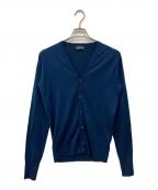 JOHN SMEDLEYジョンスメドレー）の古着「カーディガン」｜ブルー