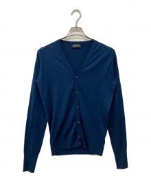 JOHN SMEDLEY（ジョンスメドレー）の古着「カーディガン」｜ブルー