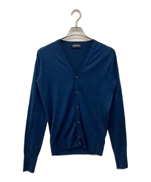 JOHN SMEDLEY（ジョンスメドレー）JOHN SMEDLEY (ジョンスメドレー) カーディガン ブルー サイズ:XSの古着・服飾アイテム
