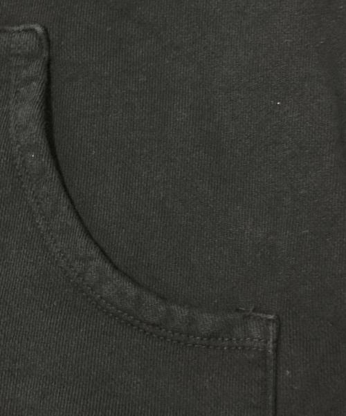 The Elder Statesman（エルダーステイツマン）The Elder Statesman (エルダーステイツマン) プルオーバーパーカー ブラック サイズ:Sの古着・服飾アイテム