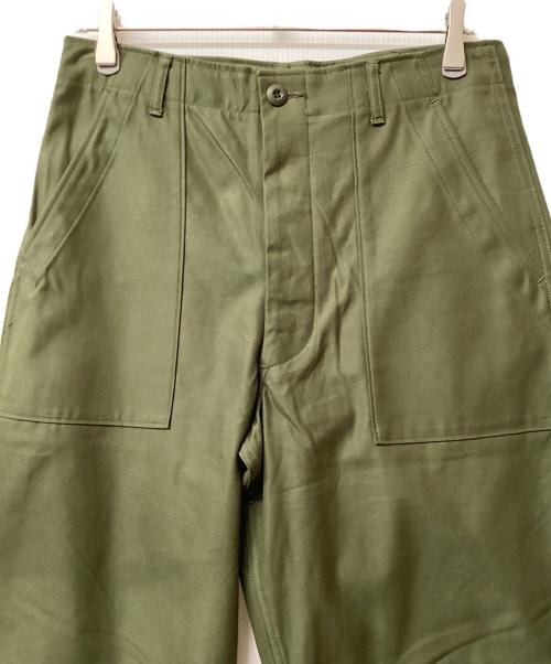 CIOTA（シオタ）CIOTA (シオタ) CIOTA スビンコットンバックサテンベイカーパンツ オリーブ サイズ:5の古着・服飾アイテム