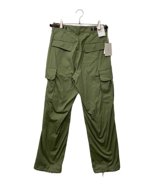CIOTA（シオタ）CIOTA (シオタ) スビンコットンウェザージャングルファティーグパンツ オリーブ サイズ:5 未使用品の古着・服飾アイテム