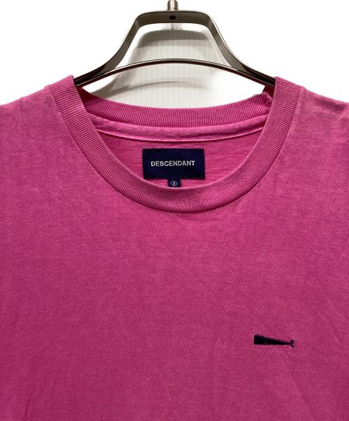 DESCENDANT（ディセンダント）DESCENDANT (ディセンダント) Tシャツ ピンク サイズ:2の古着・服飾アイテム