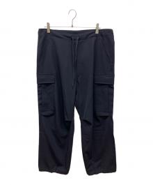 COMOLI（コモリ）の古着「ウールギャバ 6Pパンツ」｜ネイビー