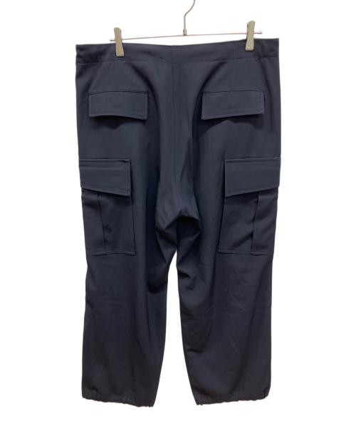 COMOLI（コモリ）COMOLI (コモリ) ウールギャバ 6Pパンツ ネイビー サイズ:1の古着・服飾アイテム