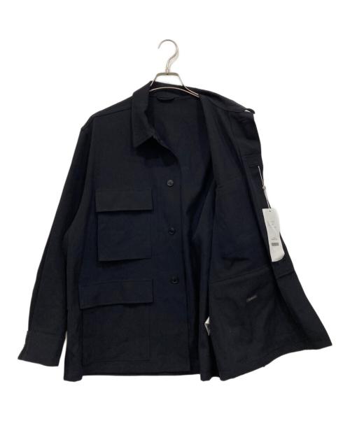 COMOLI（コモリ）COMOLI (コモリ) ウールギャバ B.D.U ジャケット ネイビー サイズ:2の古着・服飾アイテム