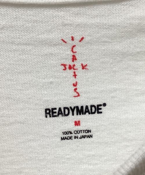 READYMADE（レディメイド）READYMADE (レディメイド) cactus jack (カクタス・ジャック) Tシャツ ホワイト サイズ:MEDIUMの古着・服飾アイテム