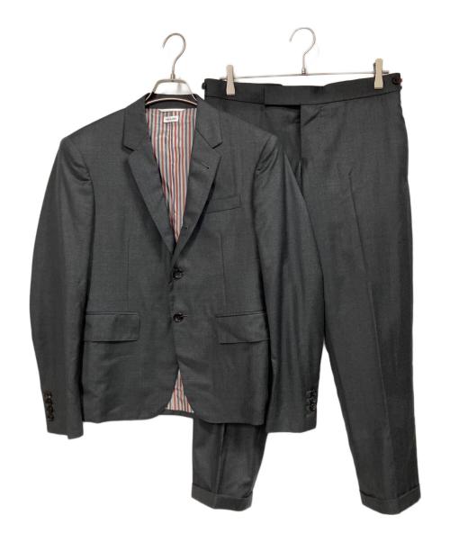 THOM BROWNE. NEW YORK（トムブラウン ニューヨーク）THOM BROWNE. NEW YORK (トムブラウン ニューヨーク) セットアップスーツ グレー サイズ:Lの古着・服飾アイテム