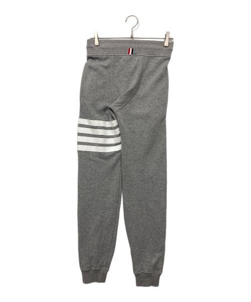 THOM BROWNE. NEW YORK（トムブラウン ニューヨーク）THOM BROWNE. NEW YORK (トムブラウンニューヨーク) 4BAR ジョガーパンツ グレーの古着・服飾アイテム