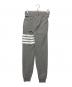 THOM BROWNE. NEW YORK (トムブラウンニューヨーク) 4BAR ジョガーパンツ グレー：12000円