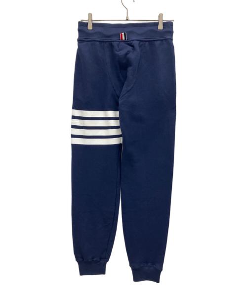 THOM BROWNE. NEW YORK（トムブラウン ニューヨーク）THOM BROWNE. NEW YORK (トムブラウン ニューヨーク) 4BAR ジョガーパンツ ネイビーの古着・服飾アイテム