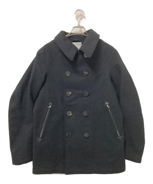 VISVIM（ビズビム）VISVIM (ビズビム) Harris Tweed (ハリスツイード) LIEUTENANT COAT ブラック サイズ:Mの古着・服飾アイテム