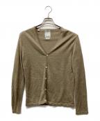 VISVIMビズビム）の古着「リネンカーディガン」｜ベージュ