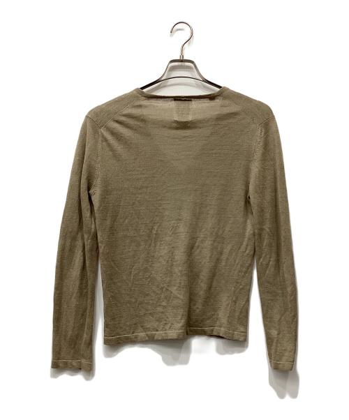 VISVIM（ビズビム）VISVIM (ビズビム) リネンカーディガン ベージュ サイズ:1の古着・服飾アイテム