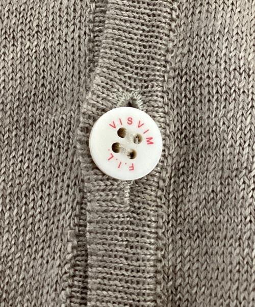 VISVIM（ビズビム）VISVIM (ビズビム) リネンカーディガン ベージュ サイズ:1の古着・服飾アイテム