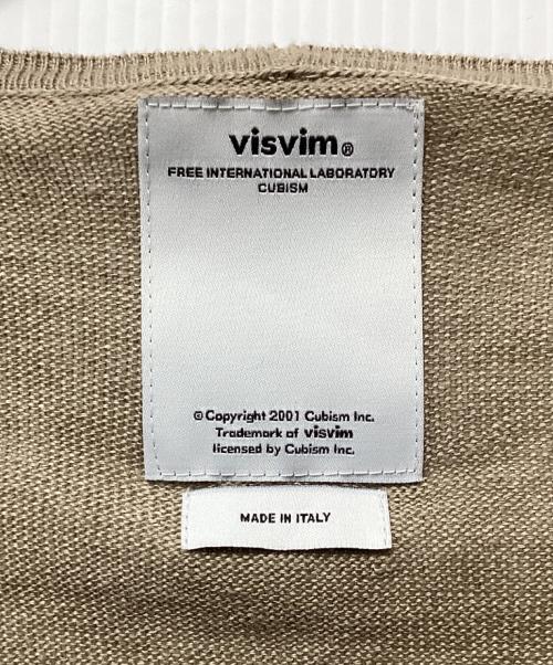 VISVIM（ビズビム）VISVIM (ビズビム) リネンカーディガン ベージュ サイズ:1の古着・服飾アイテム