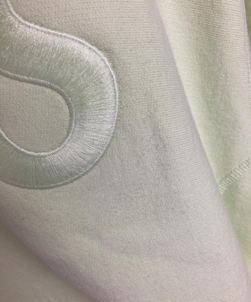 SUPREME（シュプリーム）SUPREME (シュプリーム) Tonal S Logo Hooded Sweatshirt 黄緑 サイズ:Mの古着・服飾アイテム