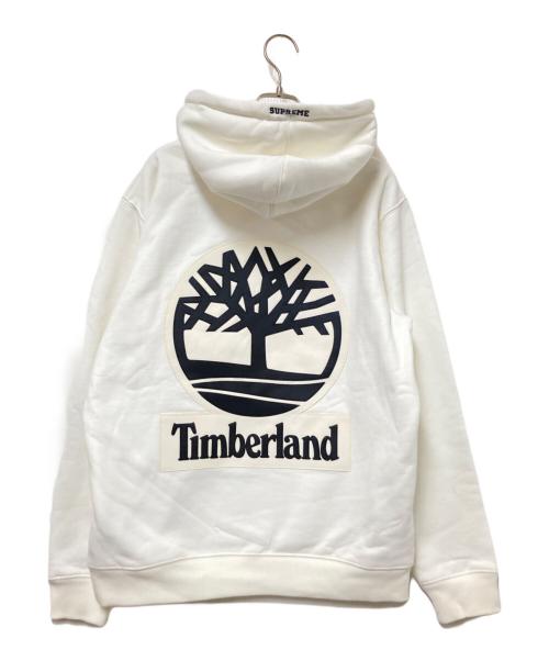 SUPREME（シュプリーム）SUPREME (シュプリーム) Timberland (ティンバーランド) Hooded Sweatshirt ホワイト サイズ:Mの古着・服飾アイテム