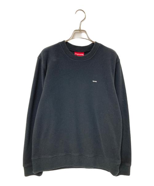 SUPREME（シュプリーム）SUPREME (シュプリーム) Polartec Small Box Crewneck ブラック サイズ:Sの古着・服飾アイテム