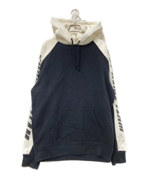 SUPREME（シュプリーム）SUPREME (シュプリーム) Supreme GT Hooded Sweatshirt ホワイト×ブラック サイズ:Mの古着・服飾アイテム