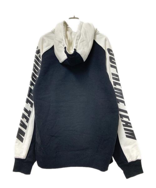 SUPREME（シュプリーム）SUPREME (シュプリーム) Supreme GT Hooded Sweatshirt ホワイト×ブラック サイズ:Mの古着・服飾アイテム