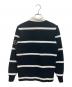 Supreme (シュプリーム) Striped Rugby ブラック×ホワイト サイズ:S：8000円