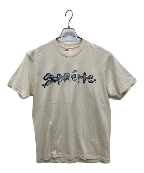 SUPREME（シュプリーム）Supreme (シュプリーム) LIQUID TEE ベージュ サイズ:Mの古着・服飾アイテム