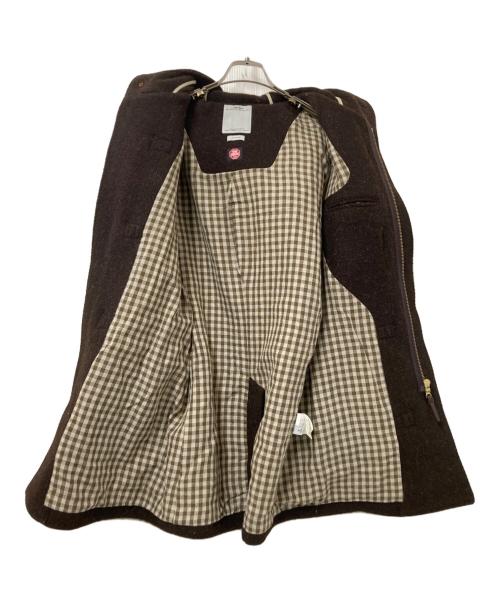 VISVIM（ビズビム）VISVIM (ビズビム) COMMODORE COAT (SAVOIE WOOL) ブラウン サイズ:2の古着・服飾アイテム