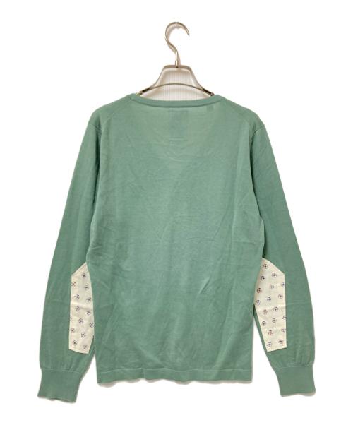 VISVIM（ビズビム）VISVIM (ビズビム) selmer cardigan 黄緑 サイズ:1の古着・服飾アイテム