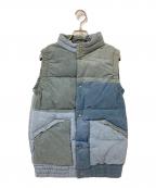 VISVIMビズビム）の古着「INSULATOR DOWN VEST」｜インディゴ