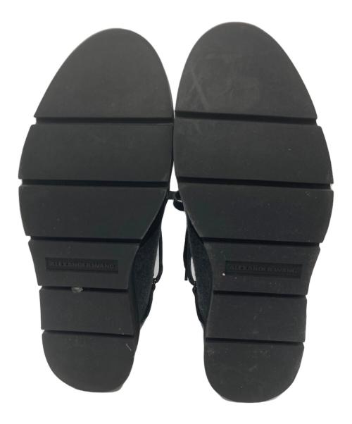 ALEXANDER WANG（アレキサンダー・ワン）ALEXANDER WANG (アレキサンダーワン) ハイカットスニーカー ブラック サイズ:41の古着・服飾アイテム