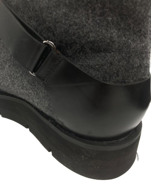 ALEXANDER WANG（アレキサンダー・ワン）ALEXANDER WANG (アレキサンダーワン) ハイカットスニーカー ブラック サイズ:41の古着・服飾アイテム