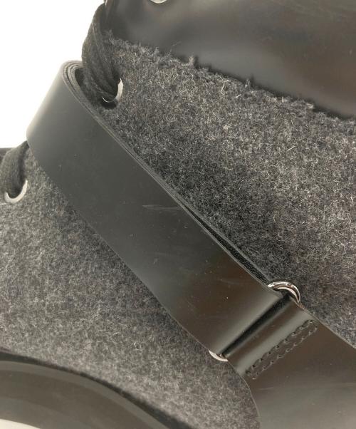 ALEXANDER WANG（アレキサンダー・ワン）ALEXANDER WANG (アレキサンダーワン) ハイカットスニーカー ブラック サイズ:41の古着・服飾アイテム