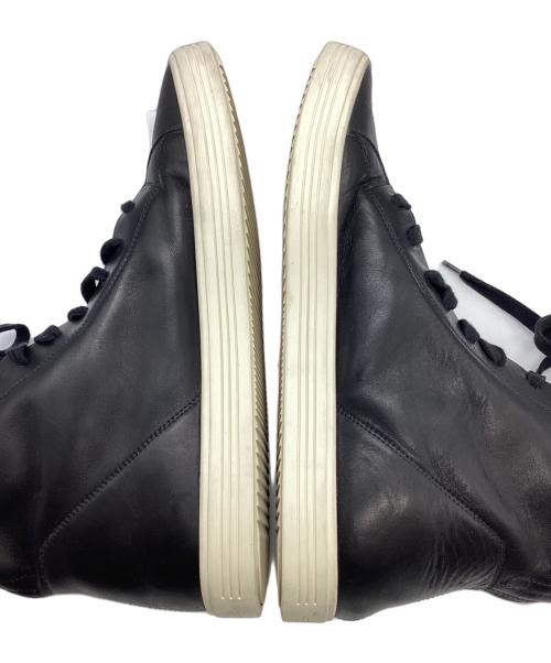 RICK OWENS（リックオウエンス）RICK OWENS (リックオウエンス) MASTODON ハイカットスニーカー ブラック サイズ:41の古着・服飾アイテム