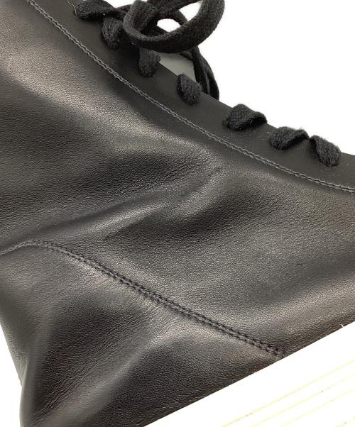 RICK OWENS（リックオウエンス）RICK OWENS (リックオウエンス) MASTODON ハイカットスニーカー ブラック サイズ:41の古着・服飾アイテム