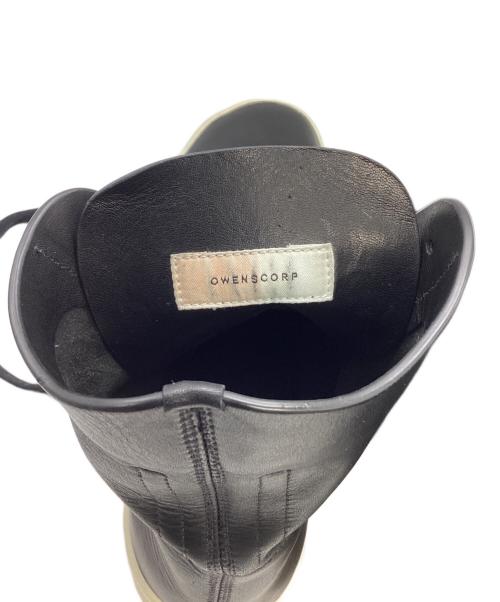 RICK OWENS（リックオウエンス）RICK OWENS (リックオウエンス) MASTODON ハイカットスニーカー ブラック サイズ:41の古着・服飾アイテム