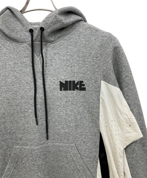 NIKE（ナイキ）NIKE (ナイキ) sacai (サカイ) NRG HOODI グレー サイズ:Sの古着・服飾アイテム