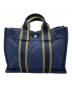 HERMES（エルメス）の古着「ミニトートバッグ」｜ネイビー