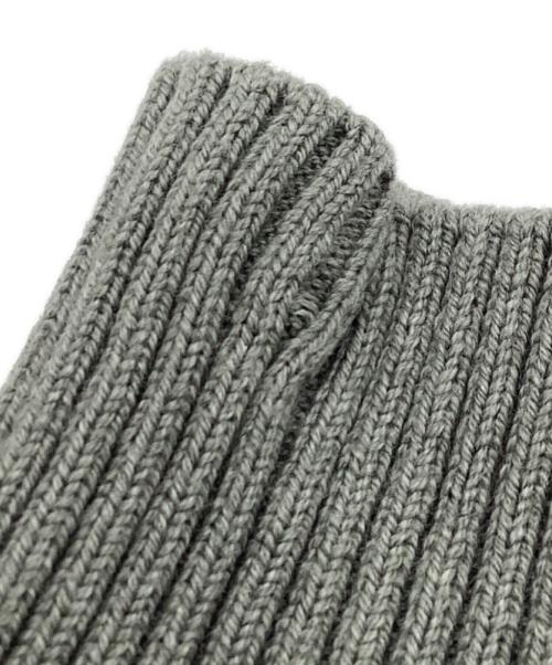 crepuscule（クレプスキュール）crepuscule (クレプスキュール) Cotton Cashmere Crew Neck カーキ サイズ:2の古着・服飾アイテム