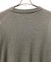 中古・古着 crepuscule (クレプスキュール) Cotton Cashmere Crew Neck カーキ サイズ:2：7000円