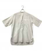 MASTER&CO.×URBAN RESEARCHマスターアンドコー×アーバンリサーチ）の古着「COTON DOBBY SHORT-SLEEVE SHIRTS」｜ホワイト